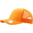 thumbnail image 3 of Classic 6 Panel Mesh Cotton Twill Trucker Cap Adjustable Snapaback Hat, 3 of 4