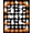 Black White Orange, Pattern 5, variant on ODIKA Halloween Striped Pumpkin Ghost Farmhouse Welcome Fallc Door Pet Friendly & Kids Safe Play for Playroom, Bedroom, Reading Nook