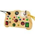 thumbnail image 2 of LED Light Busy Board Toy,Baby Sensory Learning Play,Fine Motor Skill Training,Travel Interactive Game,Toddler Early Educational Toy,Problem-Solving Ability Improvement,Safe Smooth Edge Design, 2 of 4