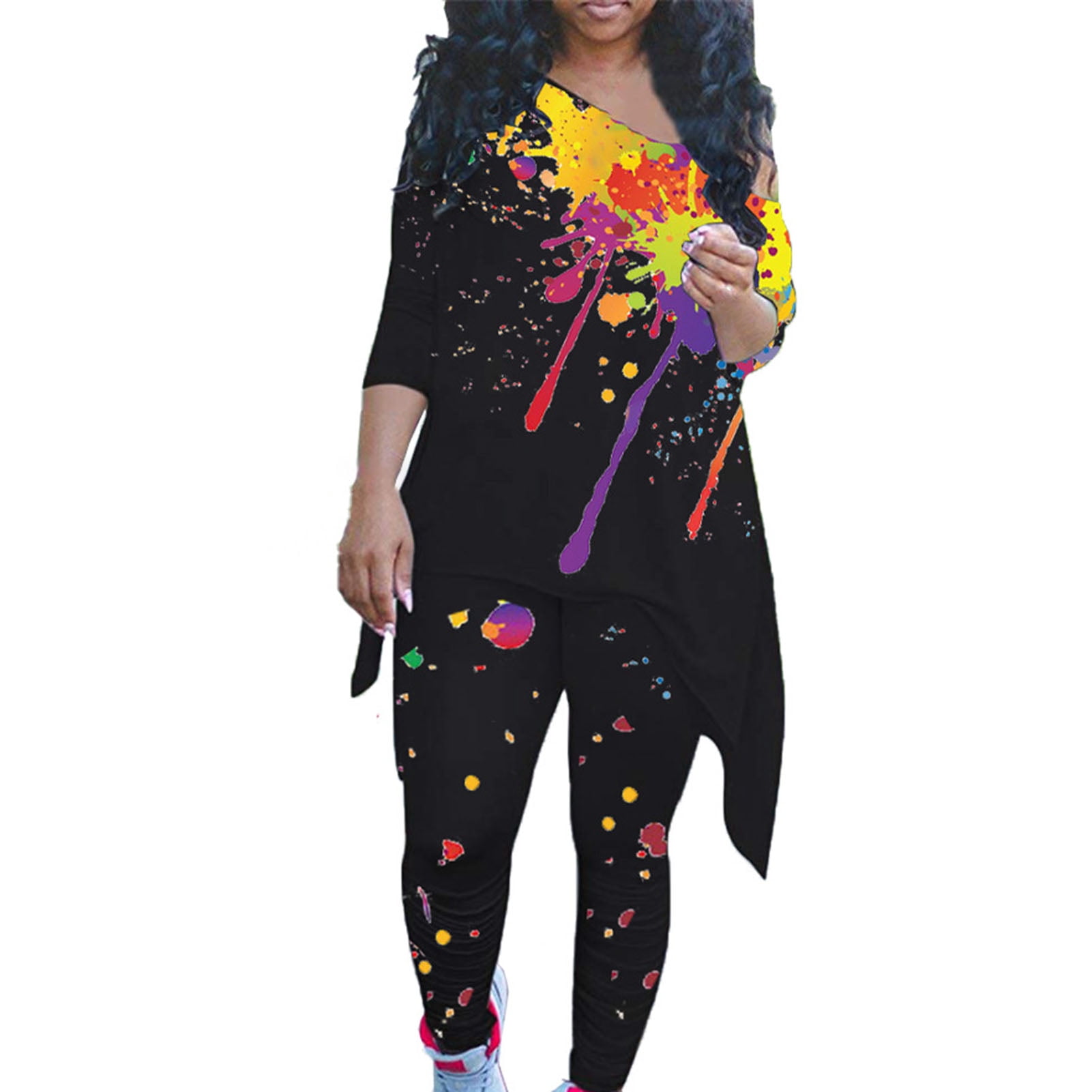 Off The Shoulder Sweat Suit