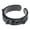 Black, variant on Unisex Open Rings Buddhas Half Face Finger Rings Decoration Adjustable Rings Ornaments Buddhist Accessory for Parties