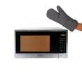 thumbnail image 1 of COMBO Microondas Panasonic NN-SB646SRUH de 36 Litros (1.3ft³ / 1100W) Color: Gris + Guante Cocina., 1 of 8