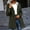 Army Green women fall winter coat a1, variant on Women's Fall Winter Collared Long Sleeve Hooded Zip Up Coat Casual Basic Outwear Windbreaker Solid Color Jacket for Women Trendy Fashion Everyday Work Outdoor Sports, Navy S