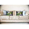thumbnail image 3 of Betsy Drake Interiors Frog & Lily Large Indoor/Outdoor Pillow 16x20, 3 of 3