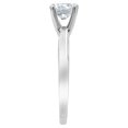 thumbnail image 6 of Unique Moments 1.00 ct Lab Grown Diamond Solitaire Ring in 14K White Gold (H, SI2), 6 of 11
