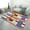color-1, variant on Abstract Color Block Carpet Style Living Room Bedroom Rug Modern 3d Entry Door Mats Household