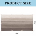 thumbnail image 3 of Brown Beige Ombre Fluorescent Light Covers, Farmhouse Vintage Wooden Striped Magnetic Light Covers for Ceiling Lights, Fluorescent Ceiling Shade Filters for Classroom Bedroom Office 4x2Ft x 4PCS, 3 of 8