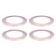 thumbnail image 1 of Cinta Adhesiva De De Cobre De 4 Piezas Para Proyectos De Elaboración De Transformadores LCD PDP De Guitarra perfke Blindaje EMI de lámina de cobre, 1 of 6