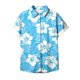 thumbnail image 5 of Fiudx Ofertas Flash Del Día Solo En Línea Blusas de Manga Corta con Estampado Hawaiano, Cómodas E Informales, a La Moda, para Mujer, 5 of 5