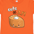 thumbnail image 4 of Inktastic Cute As 3.14 Pi Day Pumpkin Pie Pun Boys or Girls Toddler T-Shirt, 4 of 5