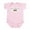 Petal Pink, variant on CafePress - Mommy & Daddy's Peanut Infant Bodysuit - Baby Light Bodysuit, Size Newborn - 24 Months