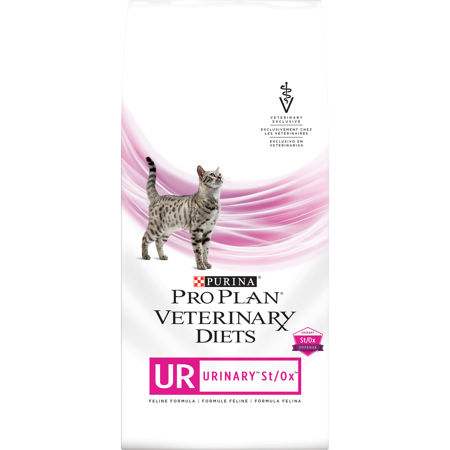 Purina Pro Plan Veterinary Diets UR Urinary St/Ox Feline Formula Dry Cat Food, 16 lb. Bag