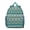 Blue-green-25, variant on Boho Antique Student Backpack – Floral Vintage Style School Bag with Faded Accents and Water-Resistant Oxford Fabric