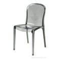 thumbnail image 1 of Commercial Seating Produits RPC-Genoa-SG-4 Genoa Chaise de Salle à Manger en Polycarbonate Gris Fumée - 33 Po. - Ensemble de 4, 1 of 1