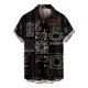 thumbnail image 2 of Men'S Casual Lapel Beach Holiday Wear Fashion Shirt Hawaiian Short-Sleeved Shirt3XL, 2 of 5