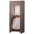 thumbnail image 1 of Iris Ohyama Rack Métal Rack Pièces Garde-Robe Couverture Marron Largeur 75 x Profondeur 47 x Hauteur 180 cm Rack en Acier CMCT-180, 1 of 5