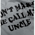 thumbnail image 5 of Dont Make Me Call My Uncle Toddler Boy Girl T Shirt Infant Toddler Brisco Brands 2T, 5 of 6