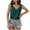 Army Green, variant on LEAVINGSUO Tank Tops for Women under $5 Women Sexy V-Neck Summer Satin Sleeveless Blouse Basic Solid Camisole Tank Tops Army Green XXL