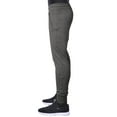 thumbnail image 3 of Mens Joggers with Zipper Pockets Casual Lightweight French Terry Active Sweatpants, 3 of 6