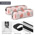 thumbnail image 4 of Yiaed Strawberry And Flowers Print Leather Pencil Case - Leather Pen Pencil Holder - Elegant & Practical Pencil Pouch for Work & Office, 4 of 7