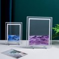 thumbnail image 4 of Decoración hogareña Gwong fluyendo imagen de arena creativa exquisita mano de obra simple estilo simple rápido flujo creativo paisaje pintura para escritorio Gwong 21074216, 4 of 6