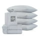 thumbnail image 1 of Sábanas 2 Juegos de Microfibra Suaves y Frescas, Real Textil (Gris, Individual), 1 of 7