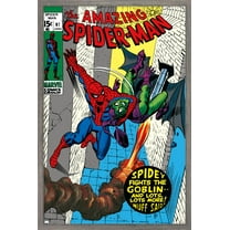 Marvel Comics - Green Goblin - The Amazing Spider-Man #97 Wall Poster, 14.725" x 22.375", Framed