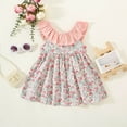 thumbnail image 4 of Vedolay Toddler Girls Dress Girls' One Size and Toddler Embroidered Sleeveless Dress,Pink 12-18 Months, 4 of 5