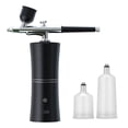 thumbnail image 3 of Portable Air Compressor Kit for Airbrush Painting, Nail Art, and Tattoos - Smallzonex Airbrush Spray, 3 of 14