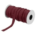 thumbnail image 1 of Uxcell 1Pcs Cinta de Piping para Costura DIY, Borde de Tela, Rojo Vino, 5/8" x 20 Yard, 1 of 7