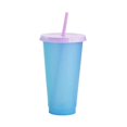 thumbnail image 2 of Joernso 700ml Water Cup Eco-friendly Large Capacity PP Color Changing Drinking Cup for Home, 2 of 8