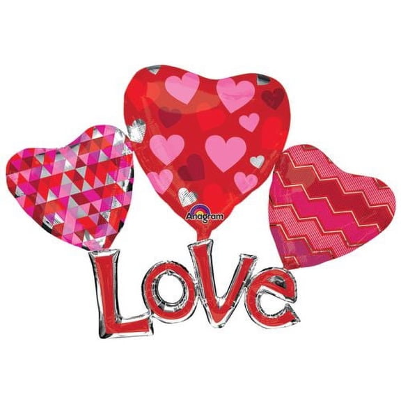 Burton & Burton 58" Floating Love Balloon