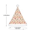 thumbnail image 3 of Cauagu Retro Autum Mushrooms Pattern Christmas Hat for Kids,Xmas Holiday Hat Santa Hat for Boys & Girls Festive Headwear Accessories for Christmas/New Year/Holiday, 3 of 6