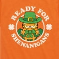 thumbnail image 3 of Garfield - Ready For Shenanigans - Toddler And Youth Short Sleeve Graphic T-Shirt, 3 of 5