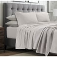 thumbnail image 2 of Tribeca Living  1000 Thread Count Egyptian Cotton Extra Deep Pocket Bed Sheet Set King - Sand, 2 of 5