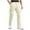 Beige-1, variant on Stamzod Cargo Pants for Men Spring Solid Color Loose Fit Stretch Work Pants Daily Casual Joggers for Men with Multi Pocket Khaki L