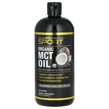 California Gold Nutrition Sport, Organic MCT Oil, 32 fl oz (946 ml)