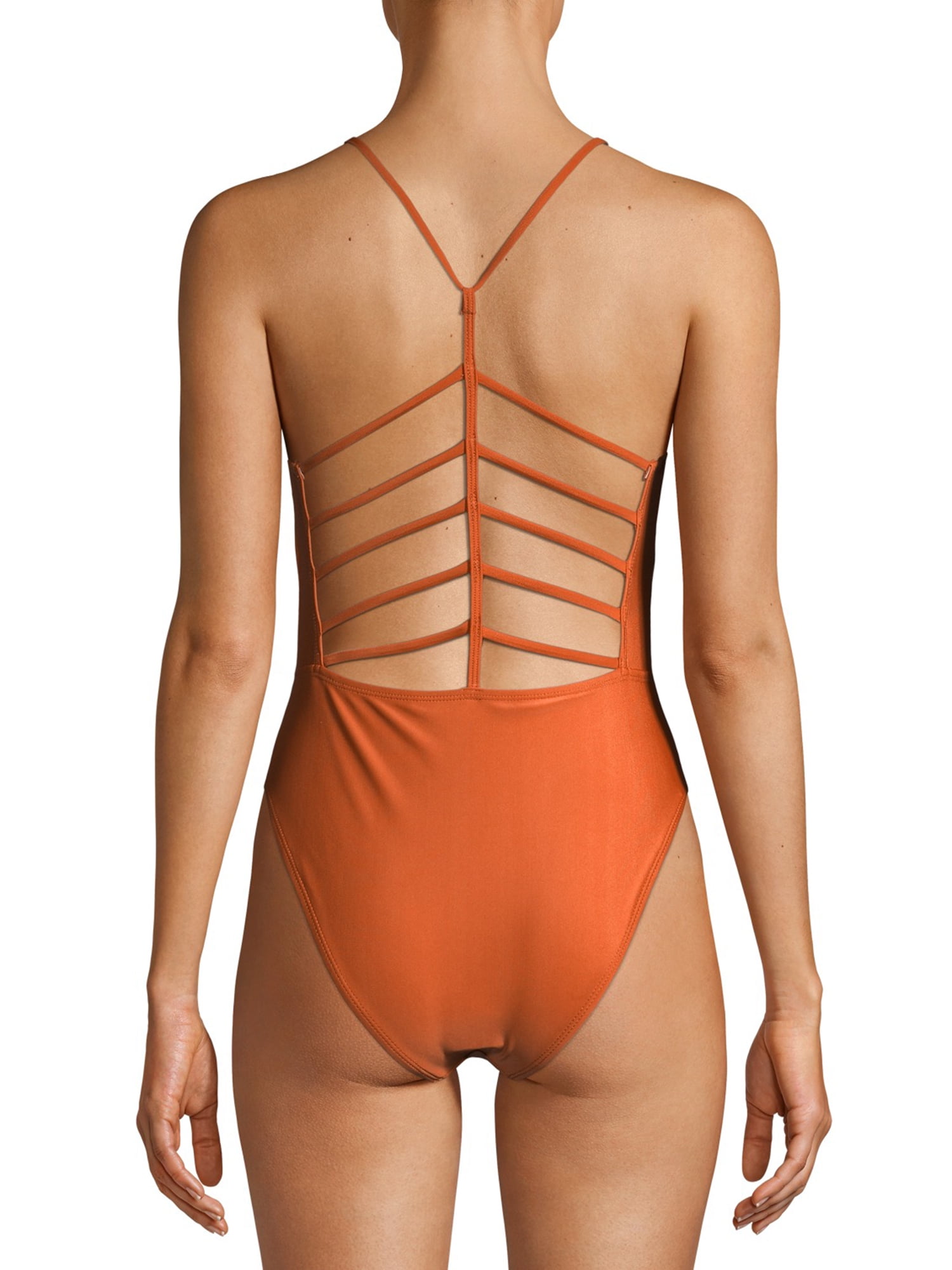 strappy back swimsuit