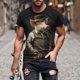 thumbnail image 2 of Camisetas de Manga Corta para Hombre Imprimir Casual Camiseta de Cuello Redondo, Camisetas de Manga Corta para Hombre Casual, 2 of 5