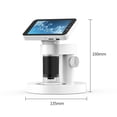 thumbnail image 2 of Microscope,Science Kit And Portable Professional Versatile Science Kit Screen Versatile Science Kit And Middle Tft Color Screen 4.0-inch Tft Color Optical Microscope Dsfen Twirltide Cousopo, 2 of 5