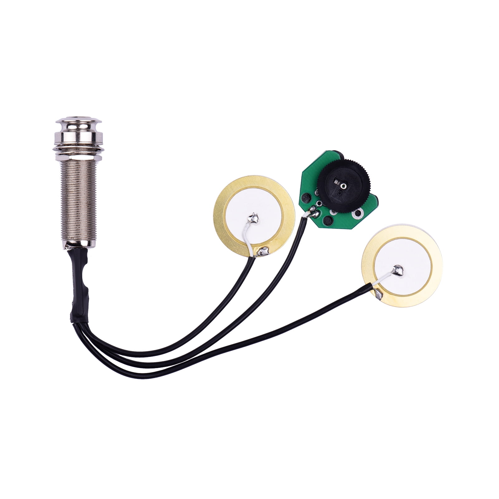 Thumb Piano Pickup Kalimba Pick Up Transducer 6.35mm Output Jack with