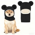 thumbnail image 6 of Adjustable Dog Sun Hat for Large Dogs, Breathable Knit Polyester Cap with Buckle & Visor, Cute Pet Hat for Outdoor Walking Sun Protection, 6 of 7
