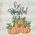 thumbnail image 3 of Greendale Home Fashions Be Thankful Fall Harvest Pumpkins Square Throw Pillow - 18", 3 of 4