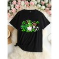 thumbnail image 1 of Camiseta estampada de manga corta y cuello redondo para el Día de San Patricio, tallas grandes (1-8XL), camisetas informales, 1 of 9