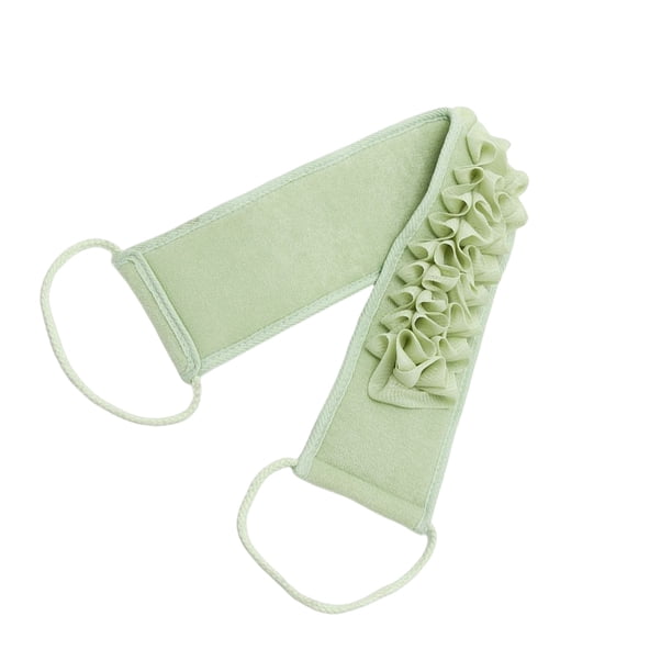 Injueey Depurador de baño, depuradores de piel, paño de para el hogar, cuidado Personal para mujeres y hombres, cinturón exfoliante Suministros de limpieza para el hogar Verde