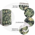thumbnail image 5 of Shower Curtain, Summer Tropical Plant Monstera Leaf Waterproof Shower Curtain Set with Hooks for Bathroom Showers,Stalls and Bathtubs,72x84In Watercolor Leaves Seamless, 5 of 9