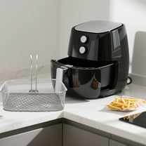 HEANUJJ Multi Purpose Air Fryer Basket Metal Mesh with Ergonomic Handle