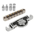 thumbnail image 3 of Guitar Roller Saddle Bridge,Guitar Roller Saddle Bridge Metal Guitar Bridge Electric Guitar Roller Bridge Elevated Design, 3 of 14