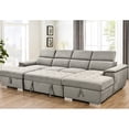 thumbnail image 5 of Soft Seat Sleeper Sofa with Square Arms and Hidden Bed / Offer Comfort and Function for Living Room, 5 of 6