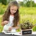 thumbnail image 4 of ICQOVD Idyllic Simulation Hydrangea Artificial Flower Potted Rattan Flower Basket Decor, 4 of 8
